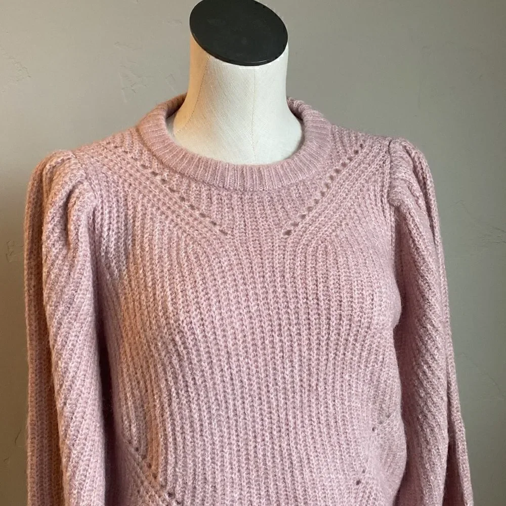 Inc Pale Mauve Knit Sweater-NWT